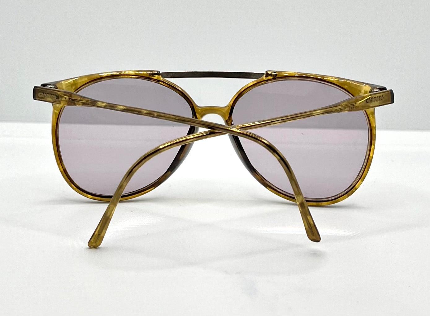 Carrera 5332 12 Vintage Sunglasses w|New, Custom Solid Lavender Lenses