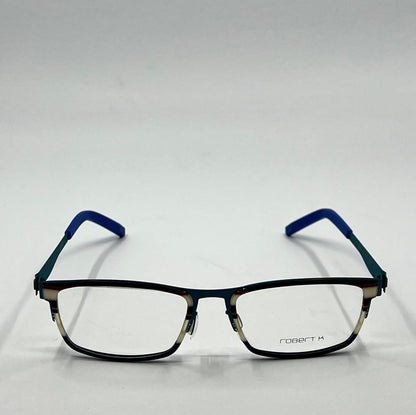 Robert K Eye Society Pepe 55-18-145 Blue Optical Frame Made in Germany