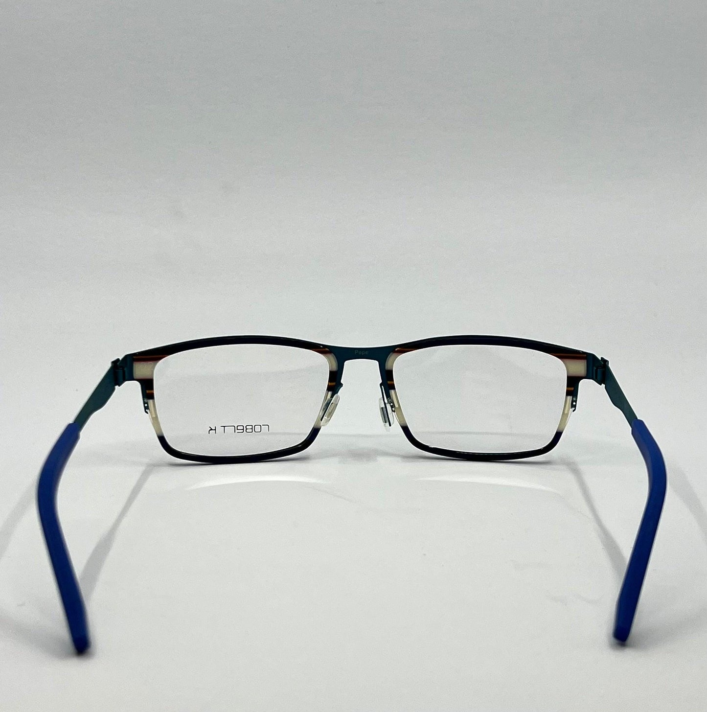 Robert K Eye Society Pepe 55-18-145 Blue Optical Frame Made in Germany