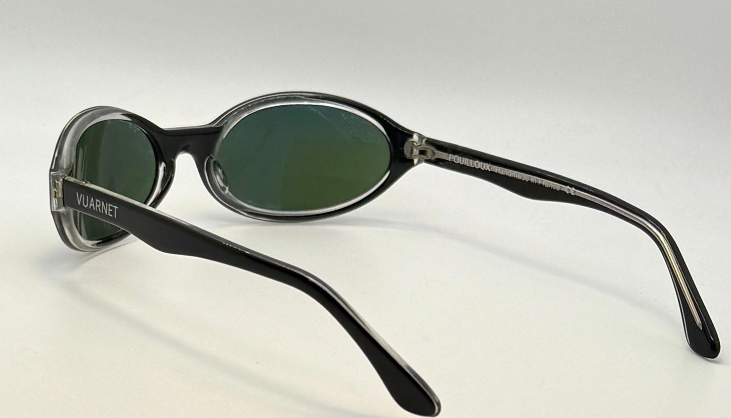 Vuarnet Pouilloux Ref. 075 Col. Ncf Sunglasses-France-Deadstock-Full Kit-Vintage 1980S