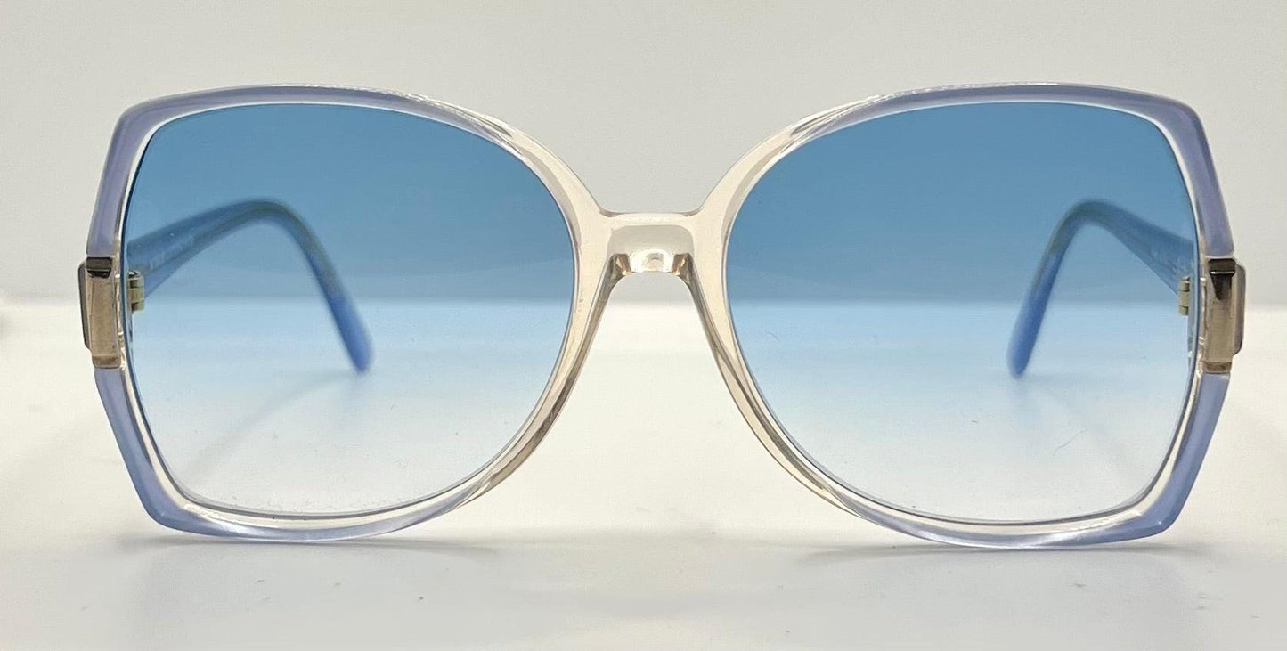 Silhouette M1153|20 C2720 Vintage Sunglasses w|New Ocean Blue Custom Gradient Lenses-Unworn 56mm-Austria