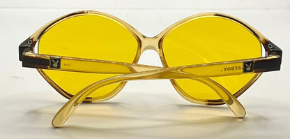 Playboy 4548 10 Vintage Sunglasses w|New Yellow Day|Night Custom Tinted Lenses-Unworn-54mm