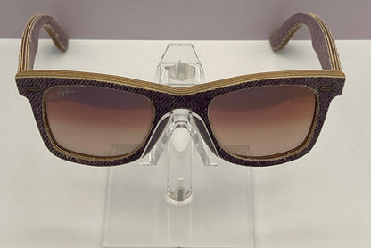 Ray-Ban Original-Wayfarer Denim (Purple Denim) Rb2140 (1167|55) 50Mm Brand New