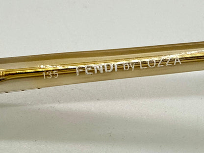 Fendi By Lozza Fv48 Vintage Sunglasses W|New, Custom Yellow Day|Night Tint Lenses