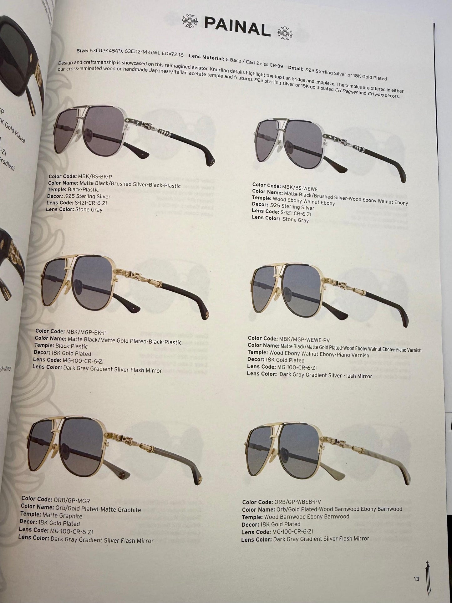 Chrome Hearts Eyewear Catalog-Vol.18 Edition 2-Supplemental-Very Collectible-48 Color Pages