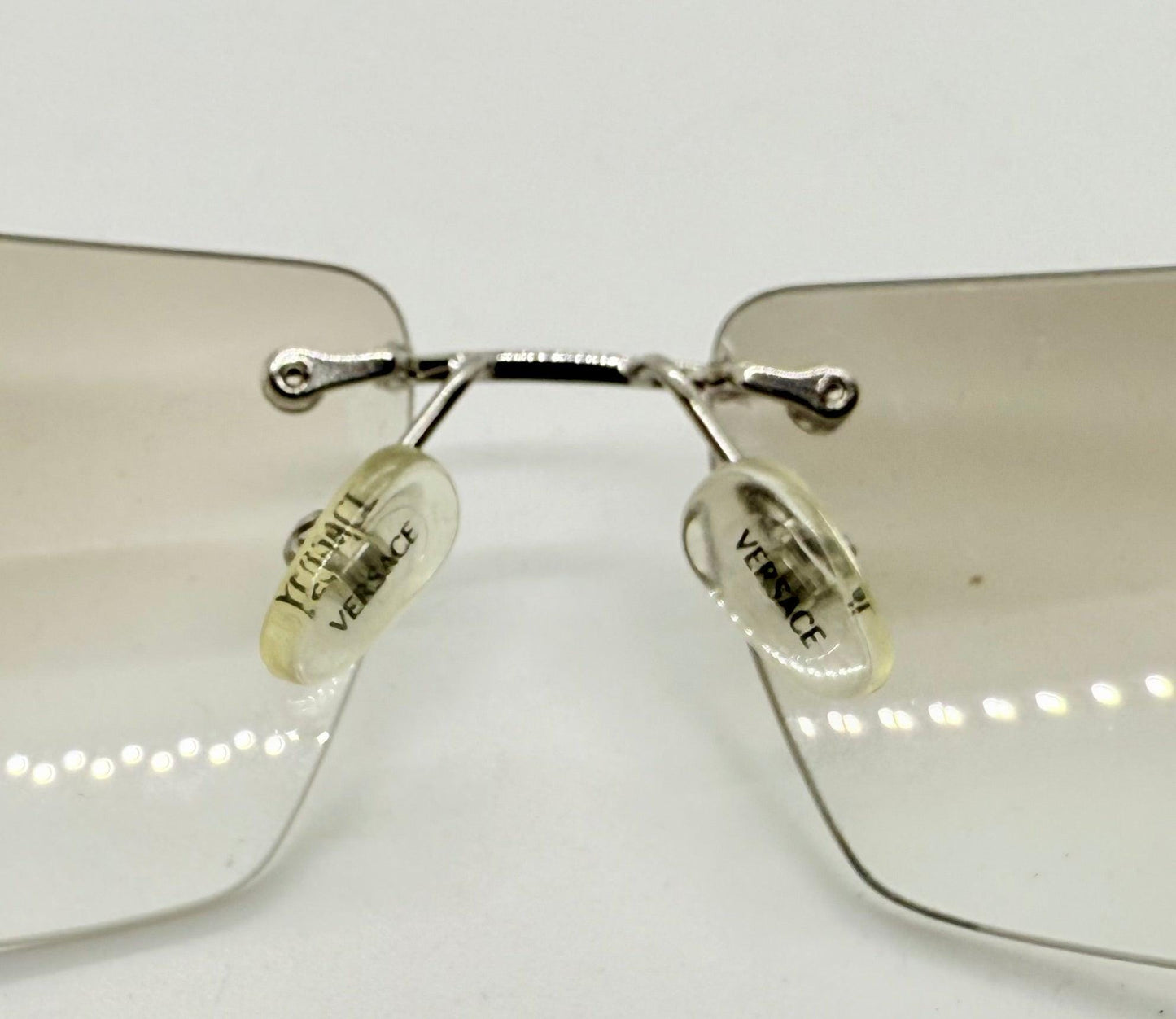 Versace N29|H 030|539 Vintage Rimless Shield Sunglasses-Deadstock|Collectible -Unworn-Italy