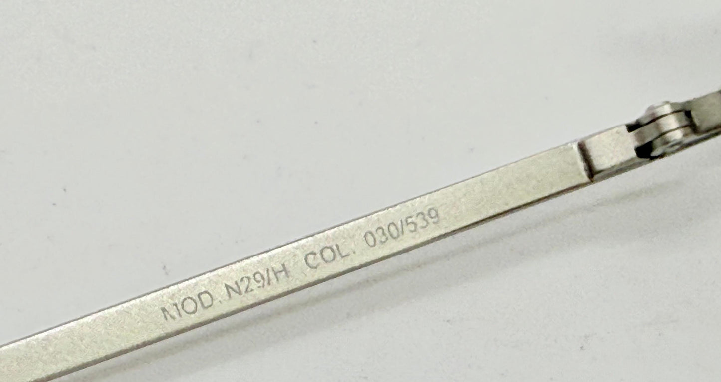 Versace N29|H 030|539 Vintage Rimless Shield Sunglasses-Deadstock|Collectible -Unworn-Italy