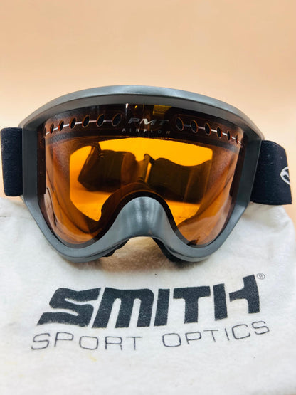 Smith Optics Pmt Airflow Ski|Snowboard Goggles Cobalt Gold Lens Rare Model