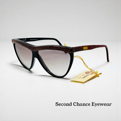 Zagato Drakkar Sunglasses 093 Deadstock Vintage 1980S Handmade Italy Gradient