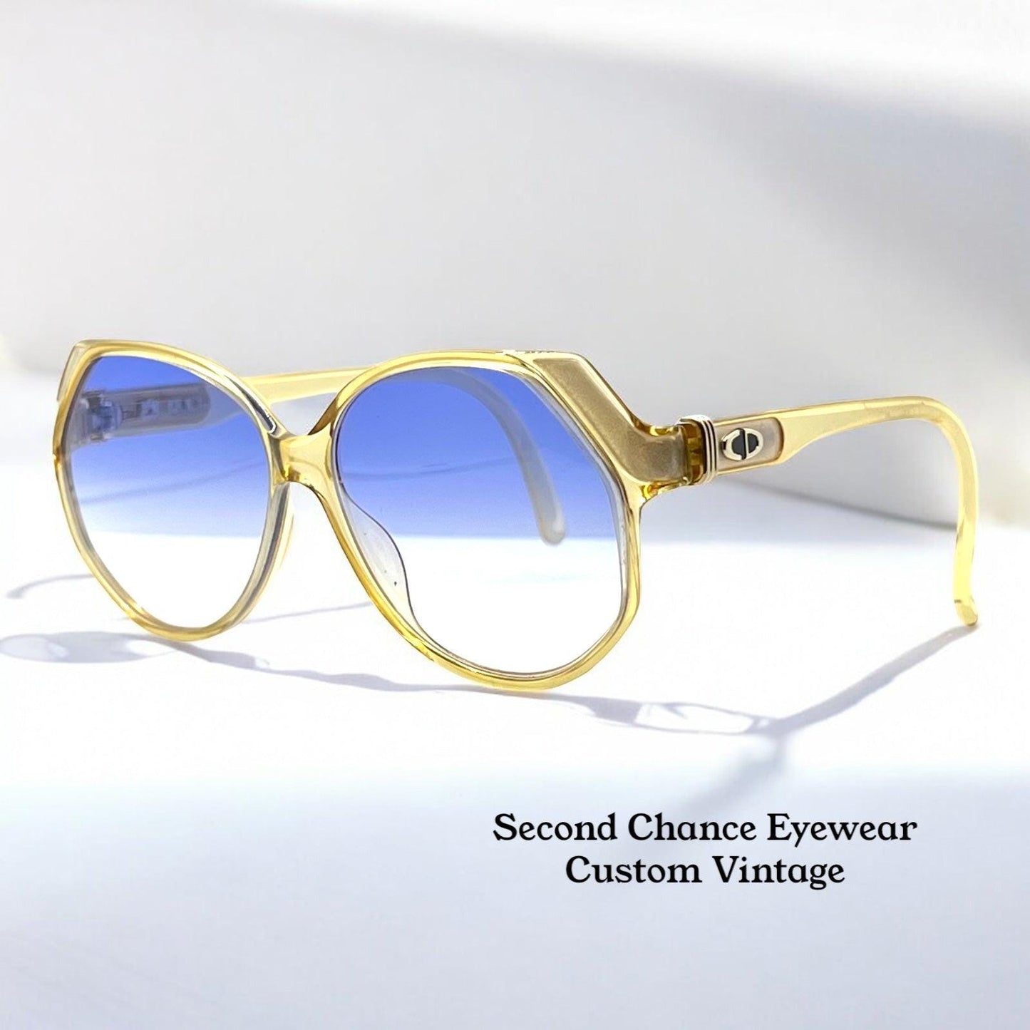 Christian Dior 2255 20 – Vintage Sunglasses W|New, Custom Gradient Lenses-Germany