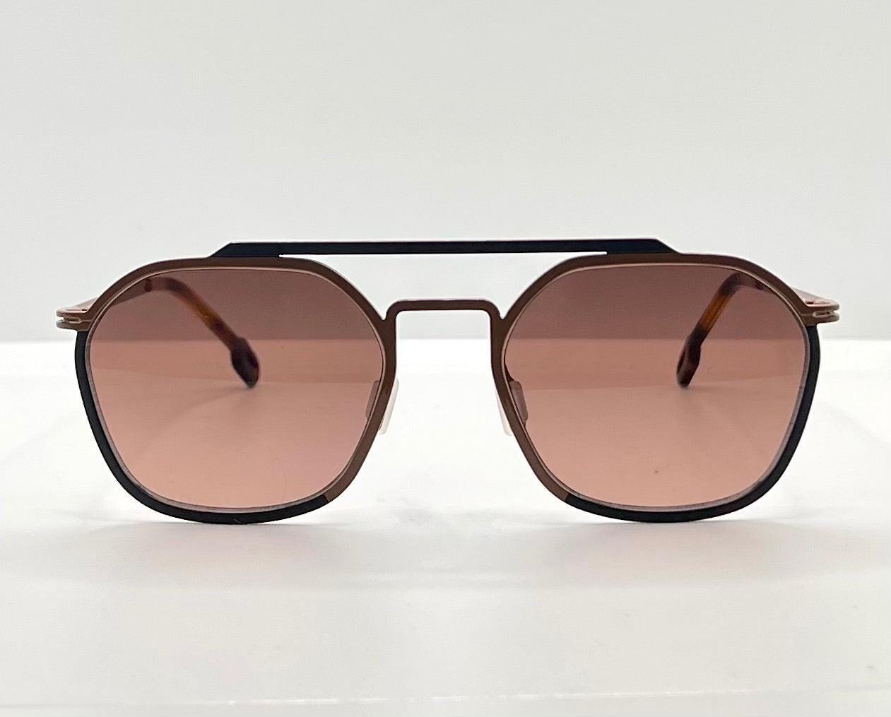 Odette Lunettes “Lonny” B1402 W|Brand New, Custom Gradient Lenses-54Mm-Belgium