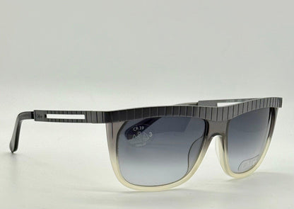 Chloé Cl2186 C01-Vintage Shield Sunglasses-Rare|Unworn-France-58Mm-Grey Gradient