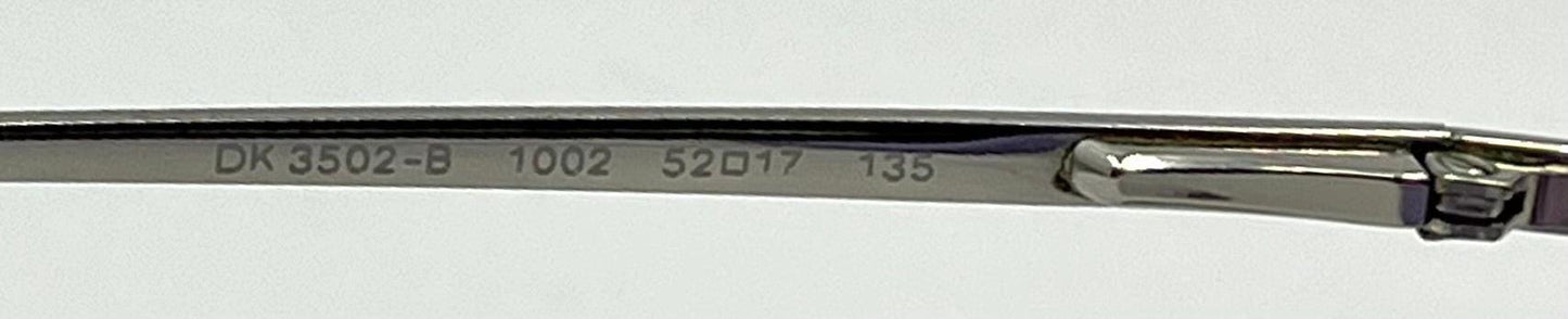 Donna Karan Dk3502-B 1002 Vintage Sunglasses W|New Gradient Tint Custom Lenses-Italy