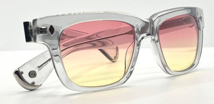 Garrett Leight X Officine Générale Ogx Crystal W|New, Custom Gradient Lenses