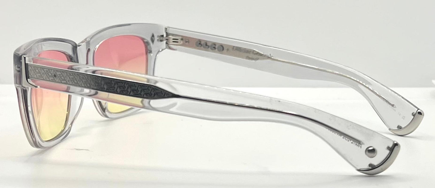 Garrett Leight X Officine Générale Ogx Crystal W|New, Custom Gradient Lenses