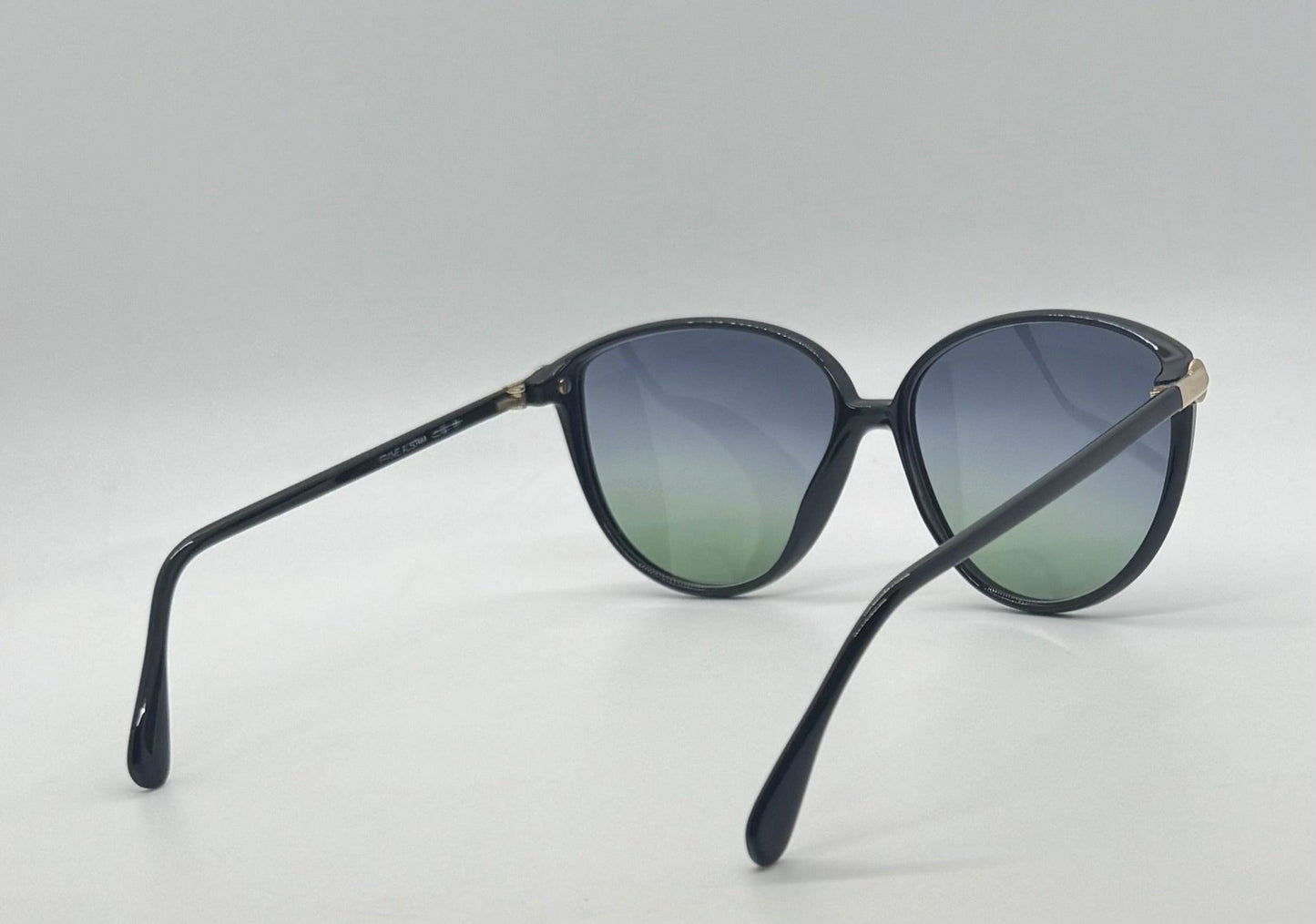Silhouette M 1709 C 5504 Vintage Sunglasses w|New Blue-to-Green Custom Gradient Lenses