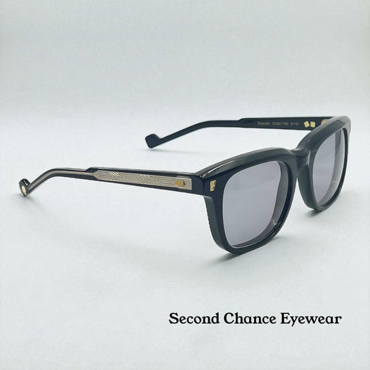 Entourage of 7 “Evander” Sunglasses w|New Solid Blue Custom Tinted Lenses-New|Unworn-Full Kit-Japan