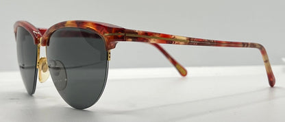 Versace 312|S Red Tortoise Vintage Sunglasses w|New Custom Lenses-52mm-Italy-Unworn