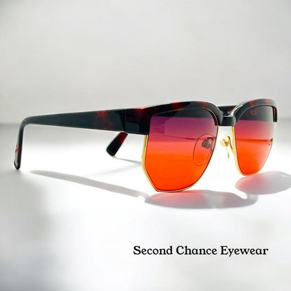 Silhouette V6054 M6067 Vintage Sunglasses w|New Custom Sunset Gradient Lenses-Austria