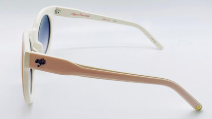Unworn Nos Agent Provocateur “Adore Me” (Ap|65|2) Cream Sunglasses - Made In Japan, Rare Find