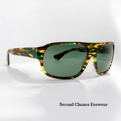 Deadstock Kala Eyewear - Usa Made Green|Brown|Amber Tortoise Shell Sunglasses