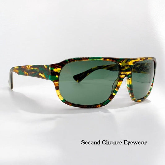 Deadstock Kala Eyewear - Usa Made Green|Brown|Amber Tortoise Shell Sunglasses
