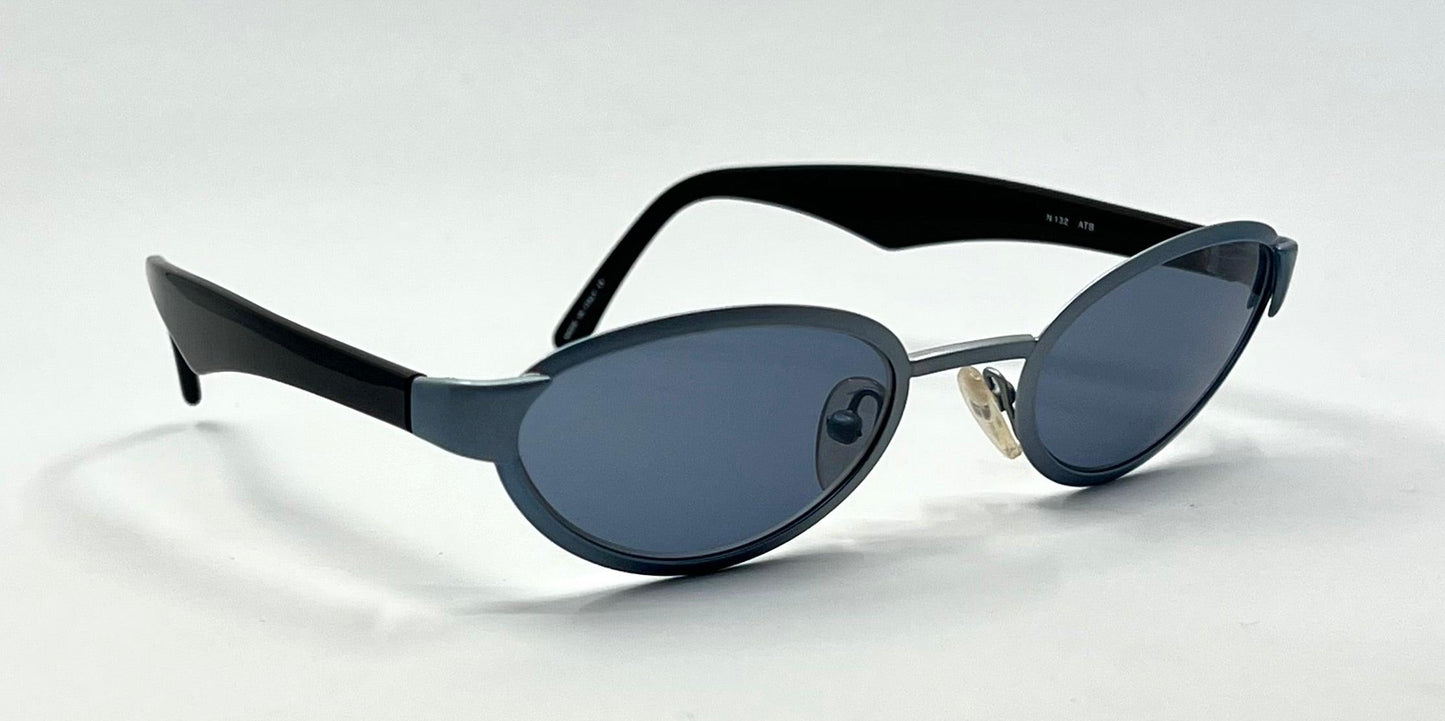 Notorio N132 Atb-Y2K Vintage Oval Sunglasses-Italy-Deadstock|Unworn