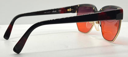 Silhouette V6054 M6067 Vintage Sunglasses w|New Custom Sunset Gradient Lenses-Austria