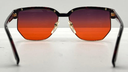 Silhouette V6054 M6067 Vintage Sunglasses w|New Custom Sunset Gradient Lenses-Austria