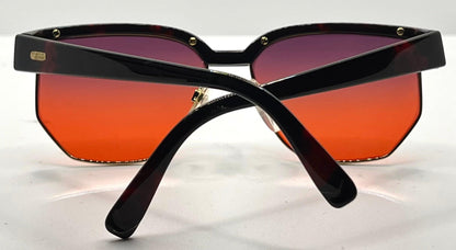Silhouette V6054 M6067 Vintage Sunglasses w|New Custom Sunset Gradient Lenses-Austria