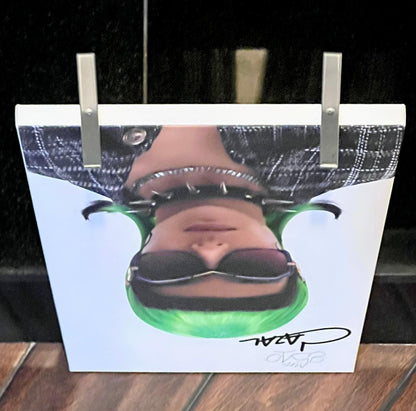 Cazal Counter Cards- Dual Sided Countertop Displays-Metal Foldout Legs-Brand New