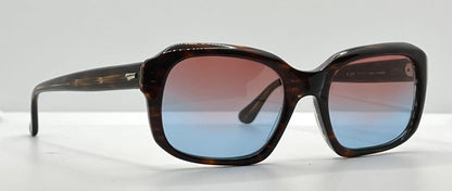 Em Hutch Sterling-Opt F.23 – 51-20 – Made In Japan – Custom Gradient Rose To Light Blue Lenses