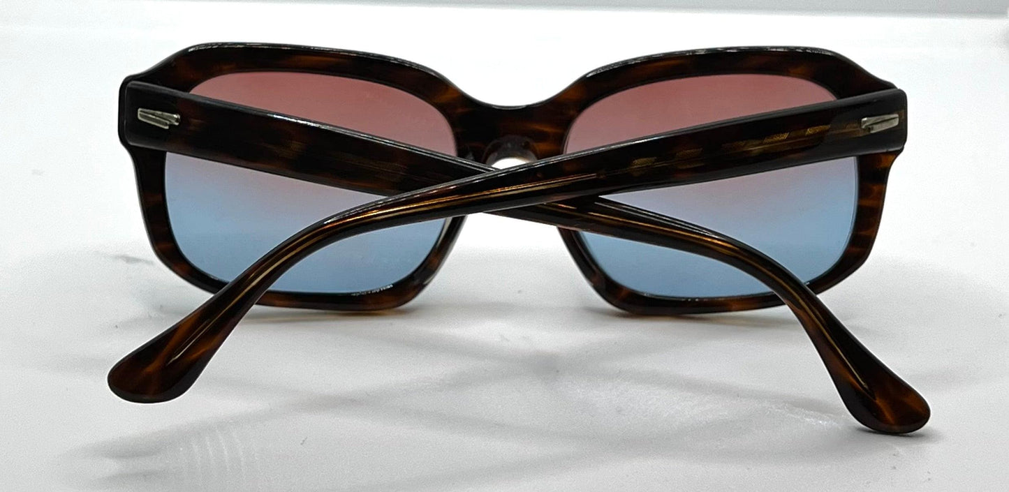 Em Hutch Sterling-Opt F.23 – 51-20 – Made In Japan – Custom Gradient Rose To Light Blue Lenses