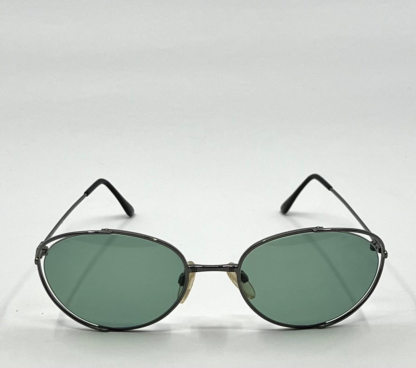 Vintage Yves Saint Laurent 4163 Sunglasses w|New Solid Green Custom Tinted Lenses-Unworn