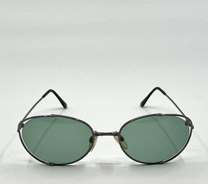 Vintage Yves Saint Laurent 4163 Sunglasses w|New Solid Green Custom Tinted Lenses-Unworn