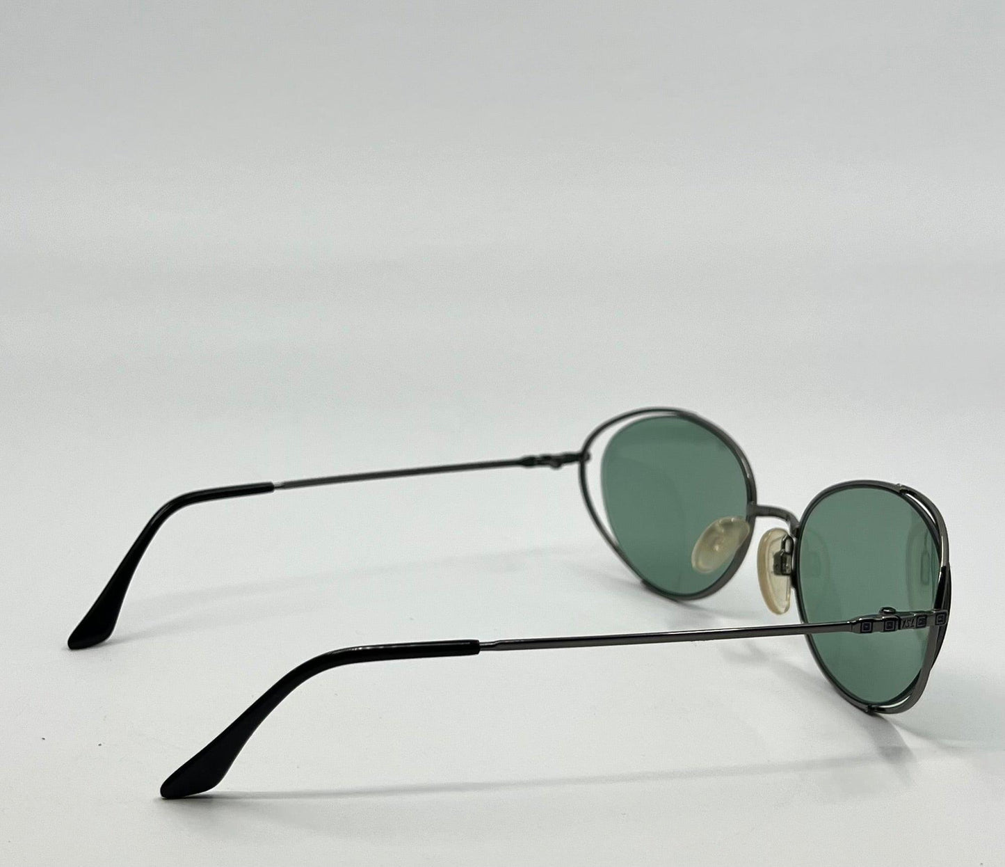 Vintage Yves Saint Laurent 4163 Sunglasses w|New Solid Green Custom Tinted Lenses-Unworn