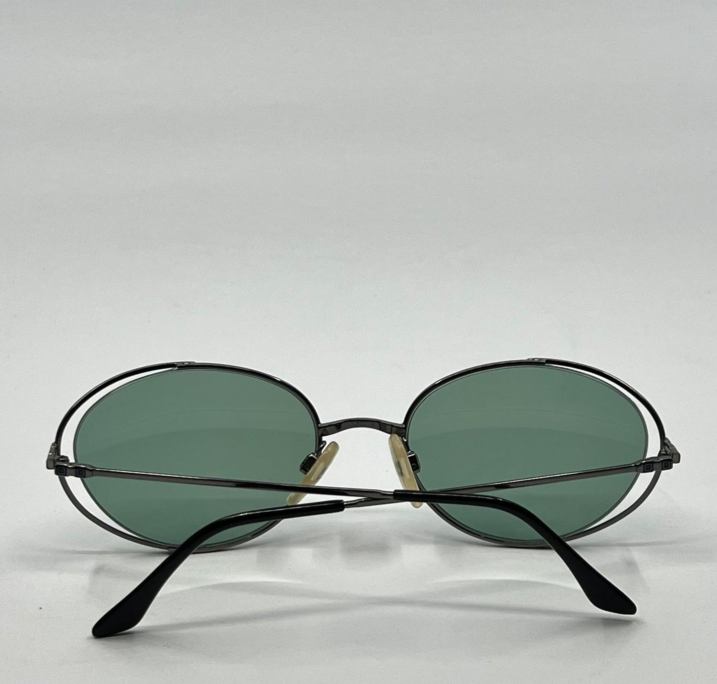 Vintage Yves Saint Laurent 4163 Sunglasses w|New Solid Green Custom Tinted Lenses-Unworn