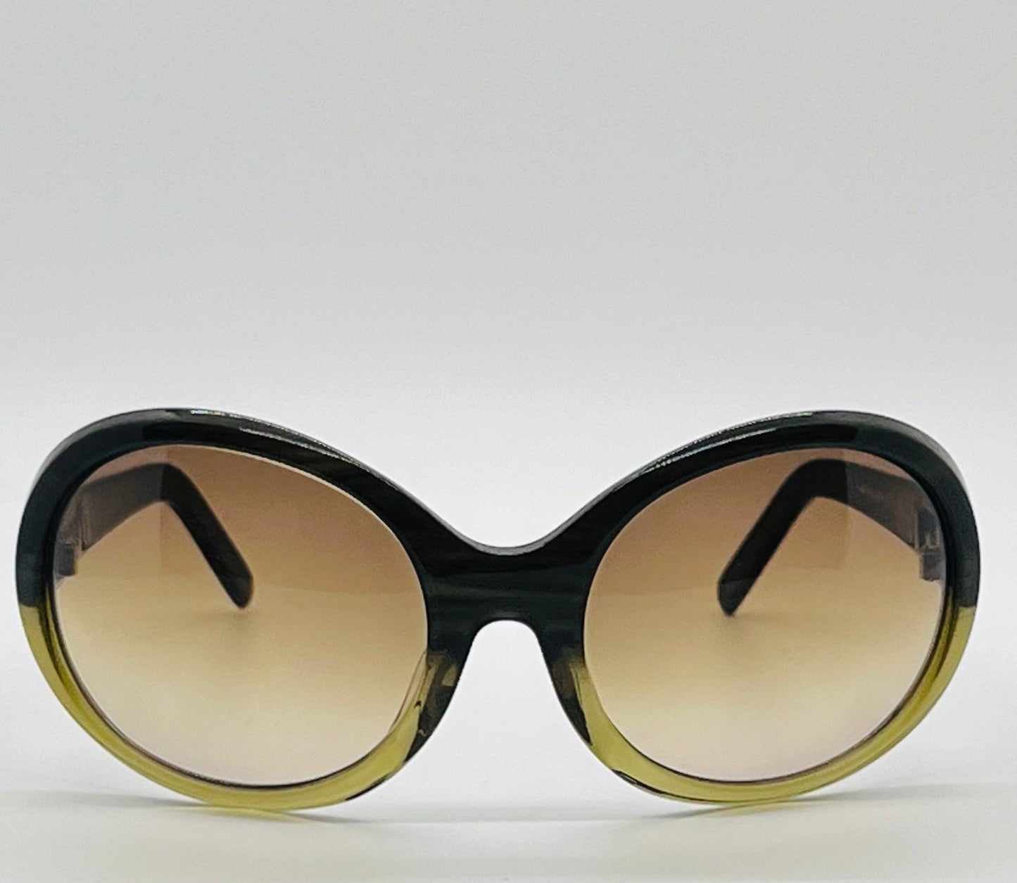 Christian Roth 14221 Kh Vintage Y2K-New|Old Stock Sunglasses-Two Tone Fade Rim-Made In Japan
