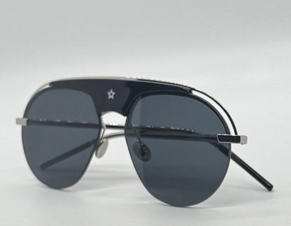 Dior Csa2K Dio(R)Evolution Sunglasses Black|Nickel Grey-Full Kit-New|Unworn