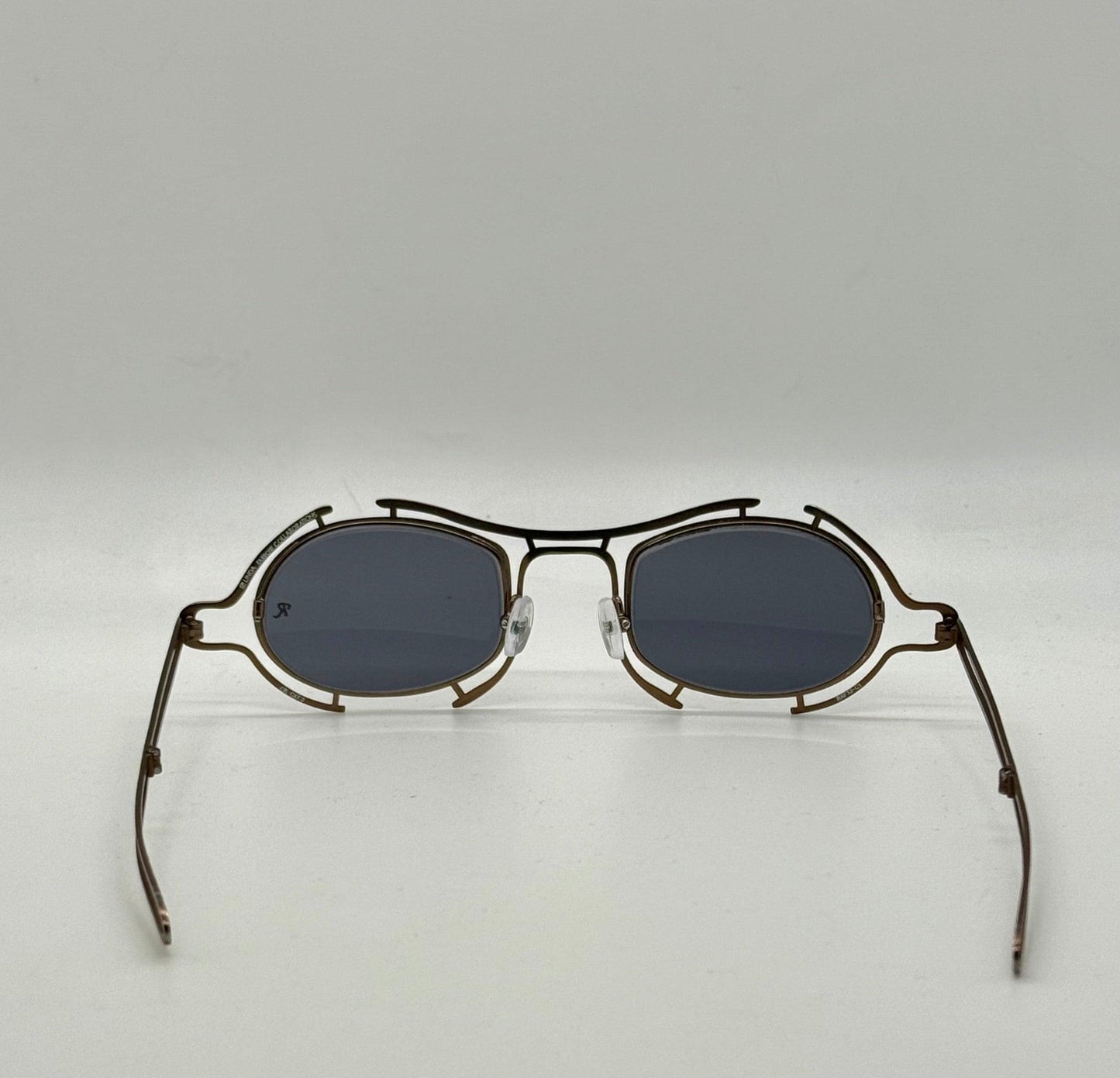 Raf Simons × Linda Farrow Raf13-C1 Bronze Sunglasses – Rare Collaboration