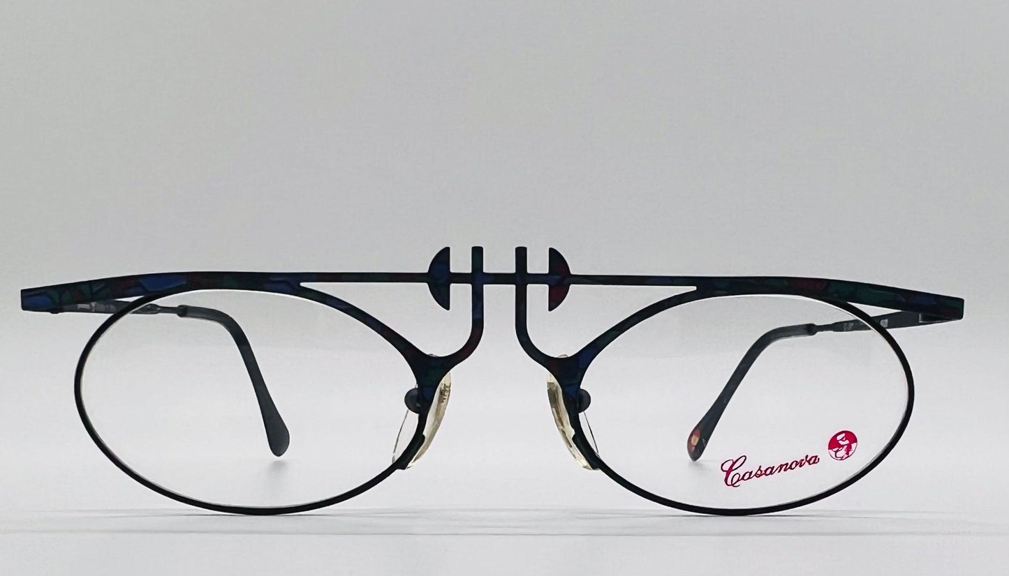 Vintage Casanova Lc-27 C.1 - New|Old Stock Eyeglasses Frame - Made In Italy