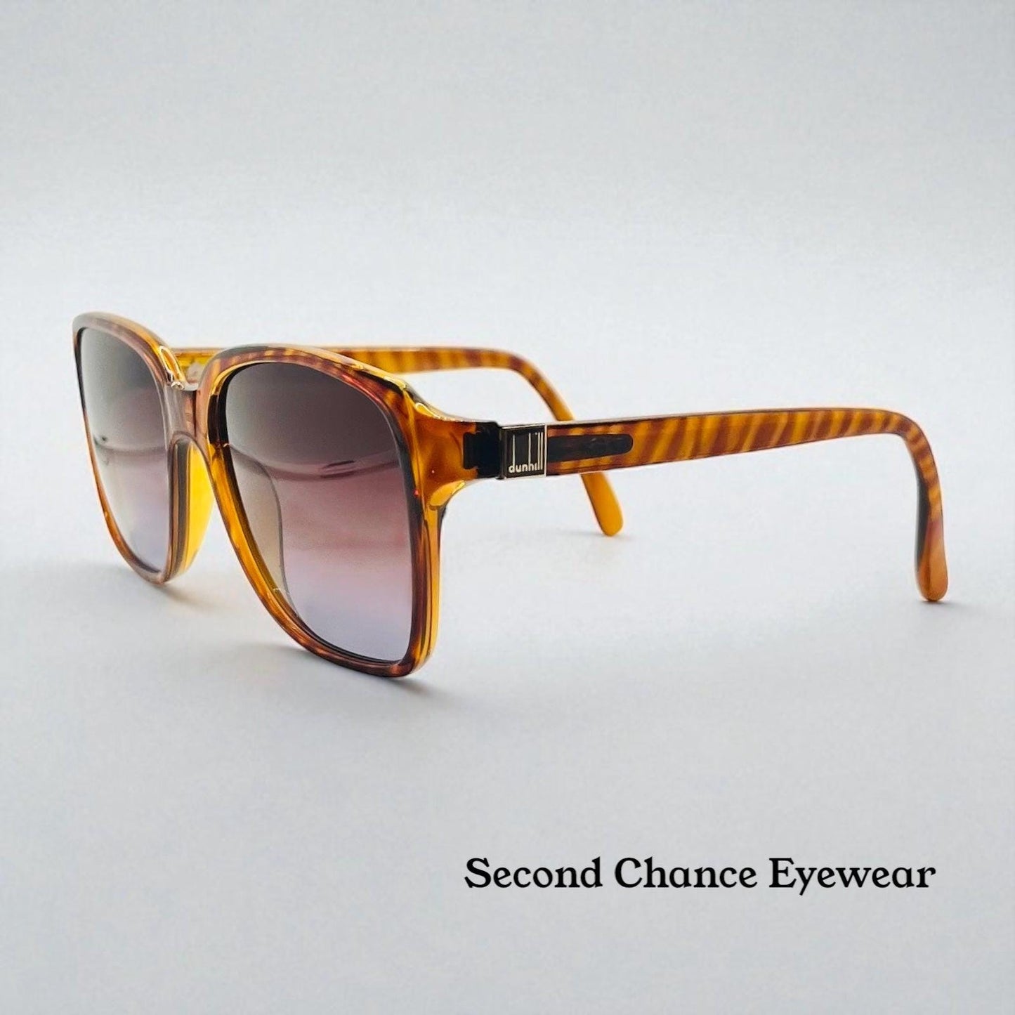 Dunhill 6024 11 Vintage Sunglasses w|New Subtle Gradient Custom Tinted lenses-80s Austrian Optyl – Unworn