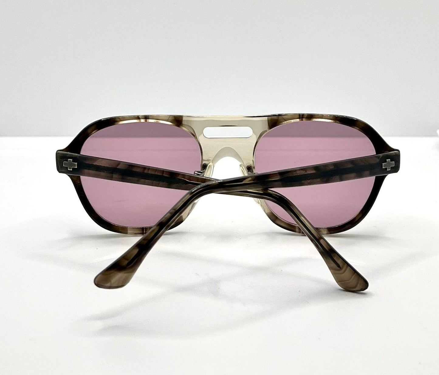 Titmus Z87 Safety Glasses-Industrial Frame W|New, Custom Solid Violet Lenses