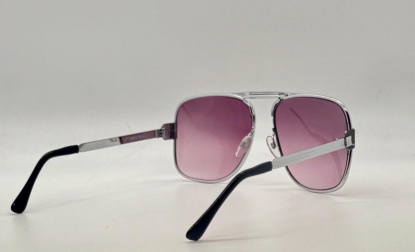 Ted Lapidus 101 Aviator Vintage Sunglasses – Deadstock France – Raised Bridge Design