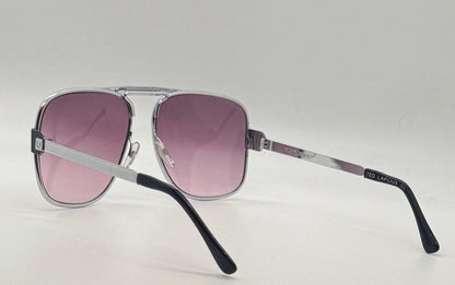 Ted Lapidus 101 Aviator Vintage Sunglasses – Deadstock France – Raised Bridge Design