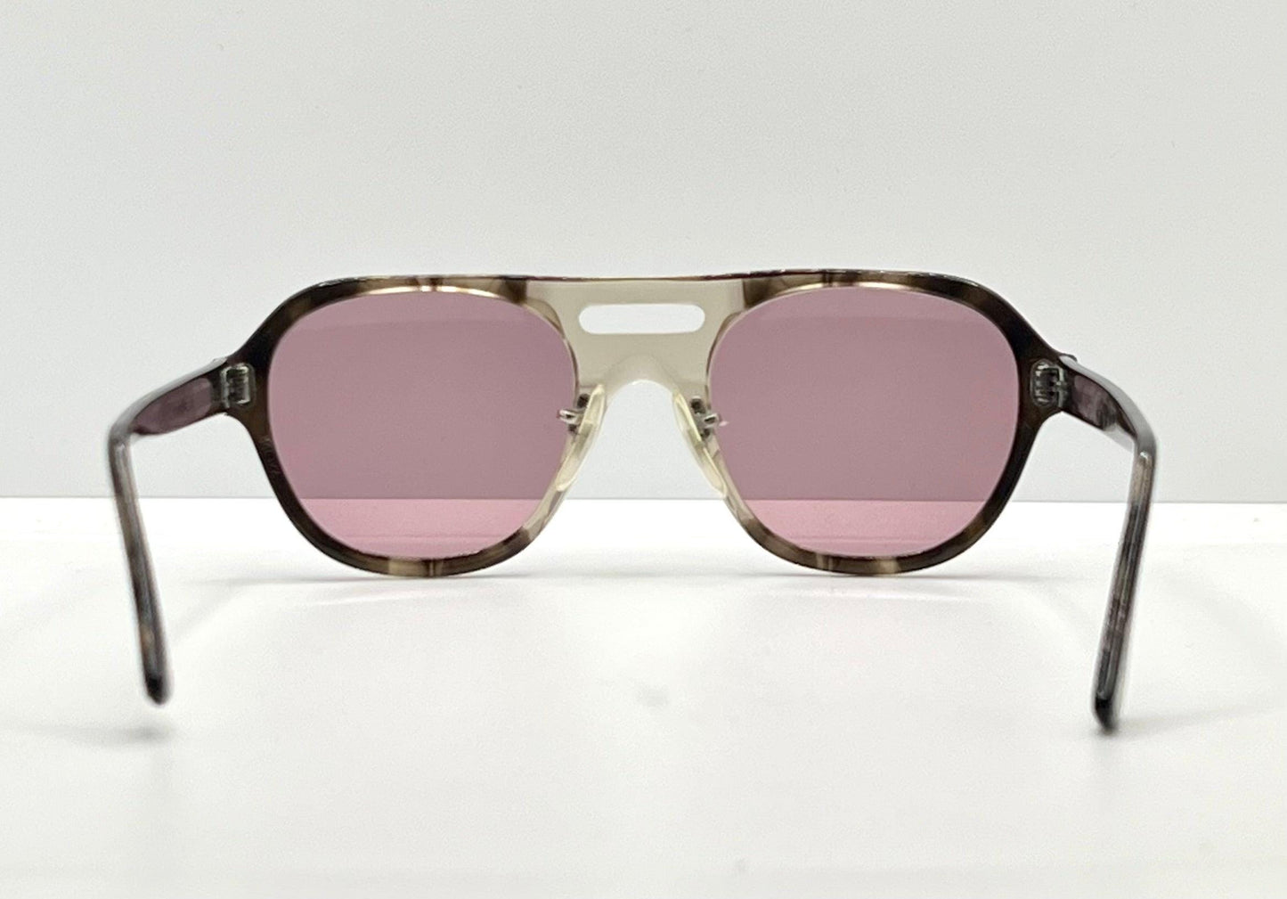 Titmus Z87 Safety Glasses-Industrial Frame W|New, Custom Solid Violet Lenses