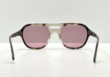 Titmus Z87 Safety Glasses-Industrial Frame W|New, Custom Solid Violet Lenses