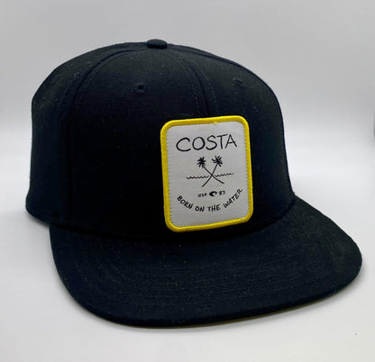 Costa Del Mar Classic Snapback Hat – 100% Cotton, Born on the Water Design