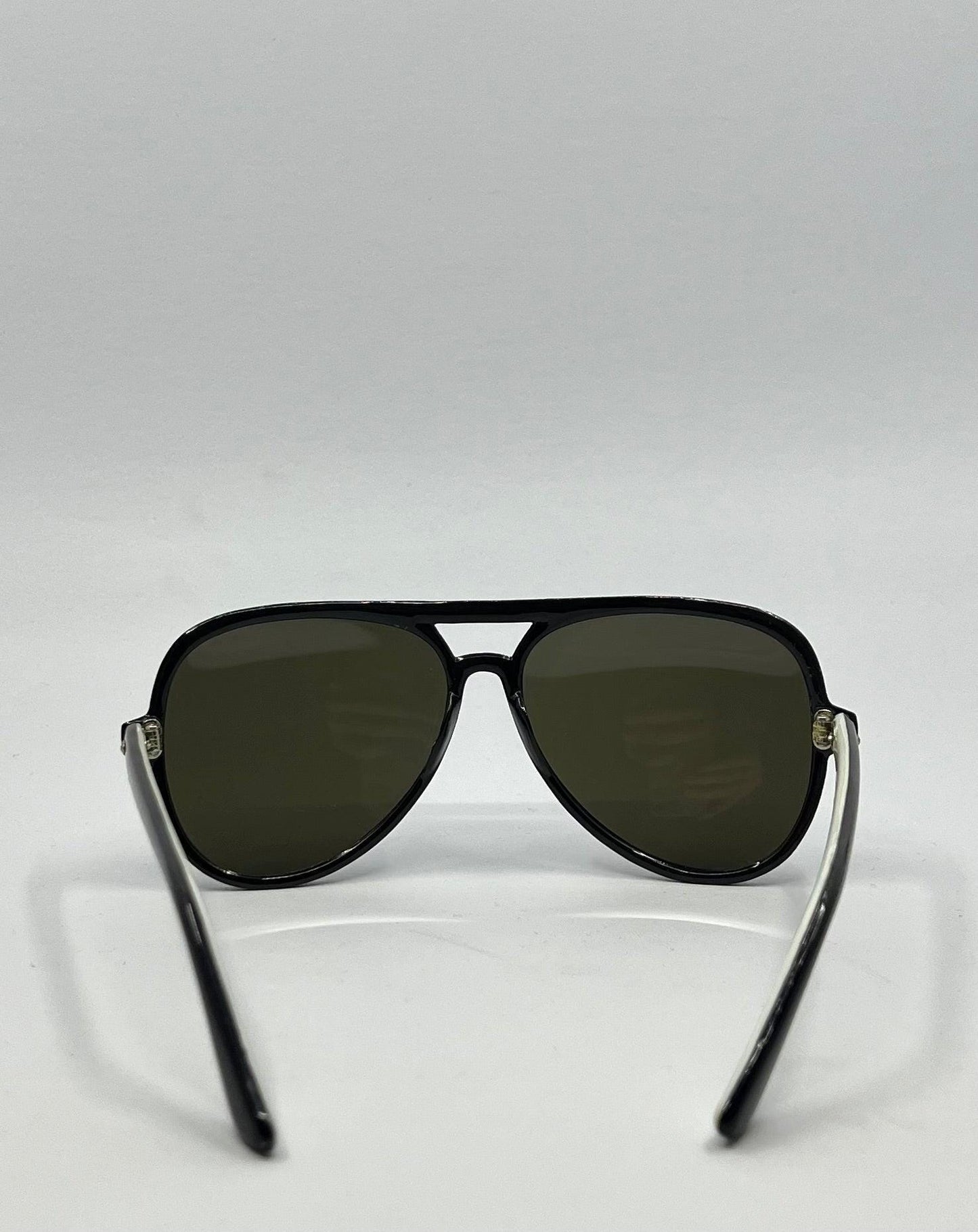 Vintage Japanese Aviator Sunglasses – Amb. Japan – Deadstock – Blue Mirror Tint