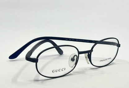 Gucci Gg1374 6Xg Vintage Oval Optical Frame – Deadstock Made In Italy – Size 51-19-140